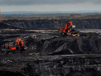 добыча угля нефти