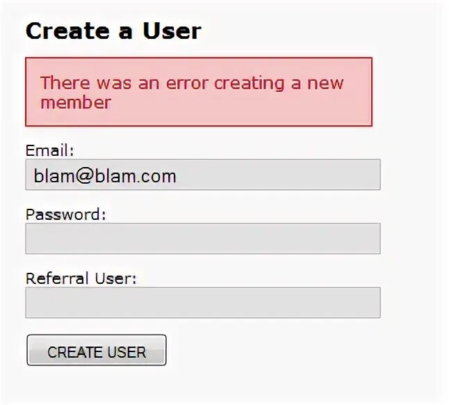 C create user. C create user