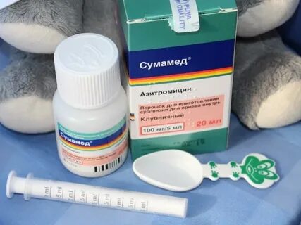 Сумамед порошок детский