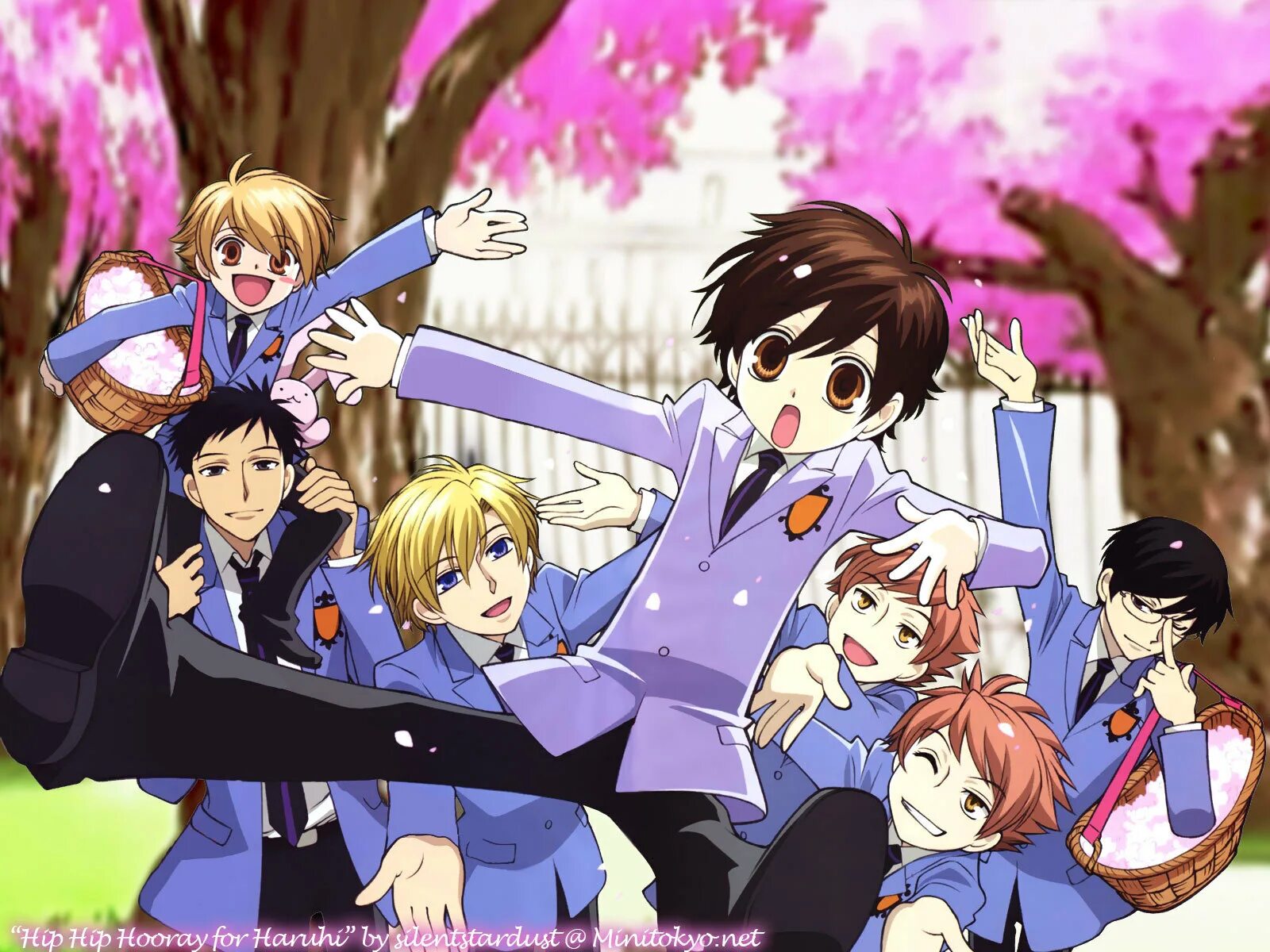 Ouran host club. Клуб свиданий старшей школы Оран.