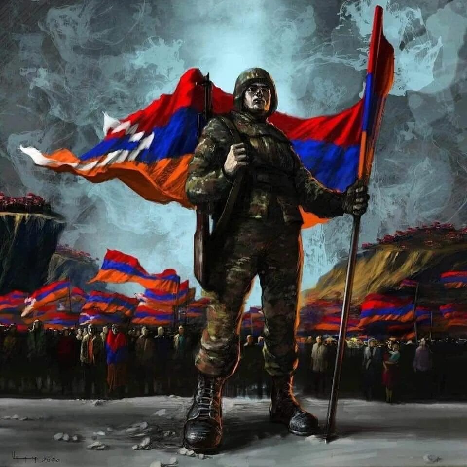 Арм арт. Армянский солдат с флагом Армении. Солдат с флагом. Армянский солдат арт. Воин с флагом.