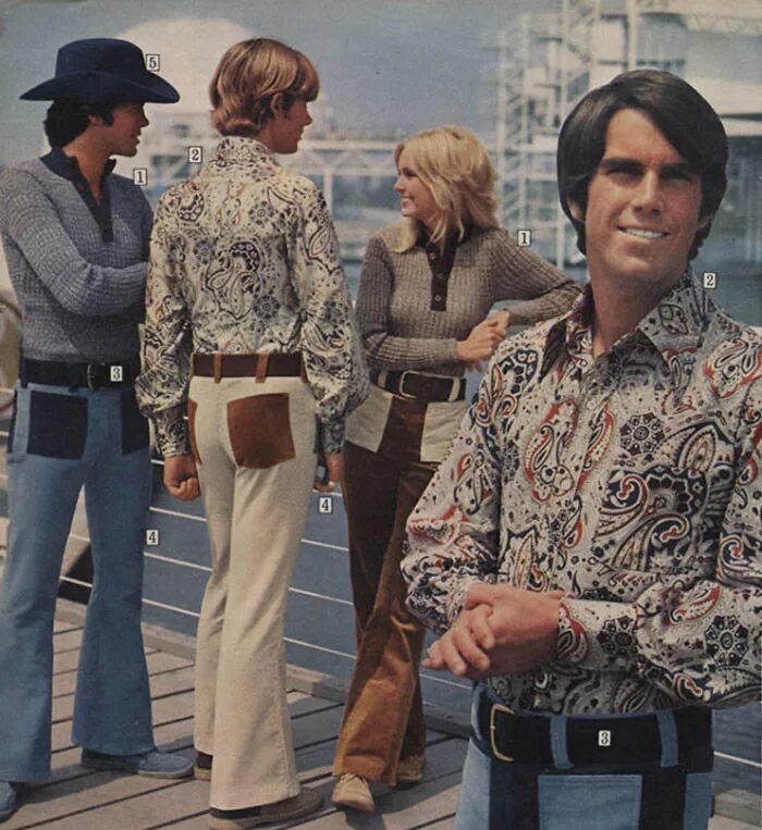 Мужчины 70 х годов. Стиль 70е мужская мода. 70 Е годы мода мужская. Мода мужчин 1970е. 1970е мода в США мужская.