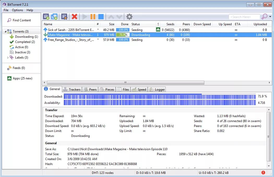 Programme download. BITTORRENT. BITTORRENT (программа).