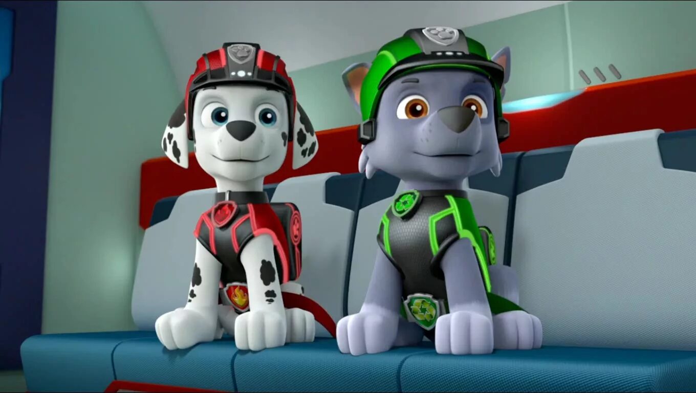 Щенячий патруль операция гав. Paw Patrol Mission Paw. Рокки Щенячий Маршал.