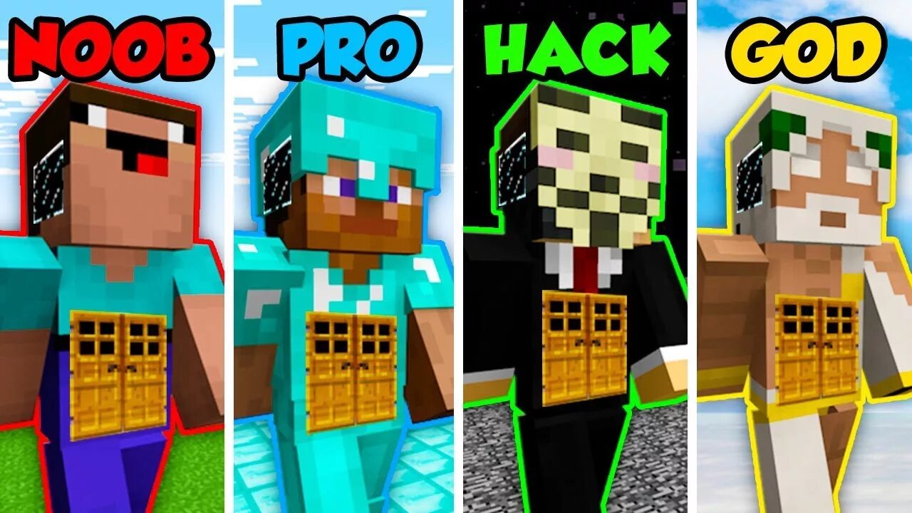 God hacks. NOOB vs Pro vs Hacker vs God майнкрафт. Minecraft NOOB vs Pro. Minecraft Pro vs Hacker. NOOB Pro Hacker God.