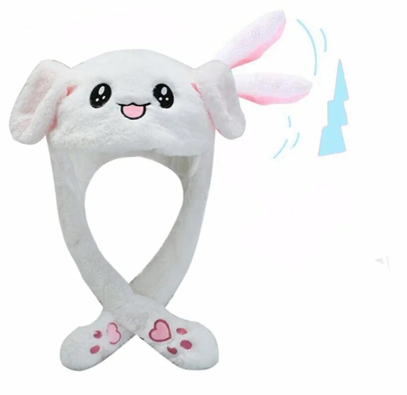 Шапка с двигающимися ушами. Шапка с поднимающимися ушками. Шапка кигуруми стич. Шапка с ушками двигающимися. Шапка с кроличьими ушами.