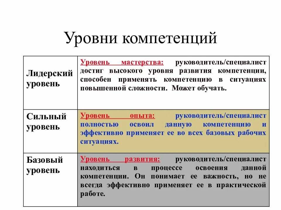 Уровни развития компетенций. Уровни формирования компетенций. Уровень развития компетенций шкала. Уровни оценки компетенций