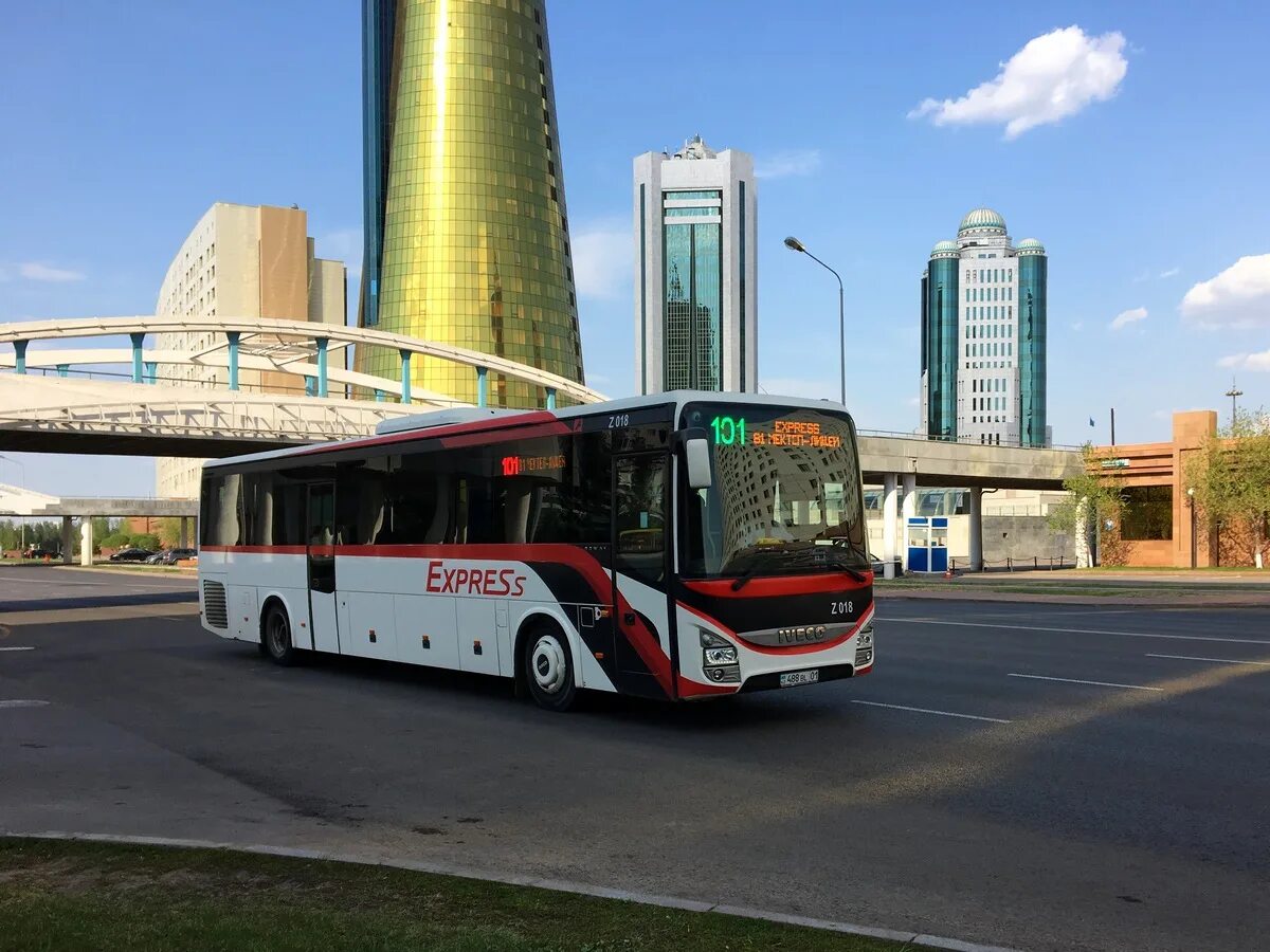 Автобус астана время. Iveco Crossway Астана. Автобус Ивеко Астана. Автобус Астана. Автобусы Алматы.