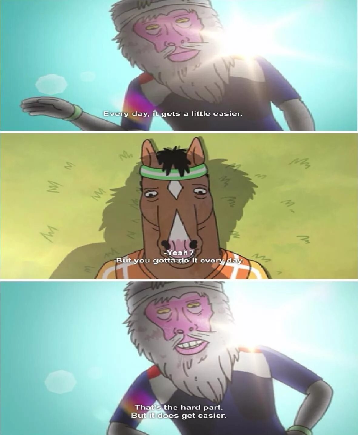 You are getting of easy