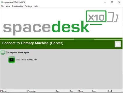 Spacedesk для windows 10