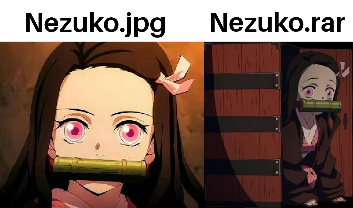 Nezuko is having a nightmare animation. Nezuko memes. Nezuko Мем. Досье Мем.