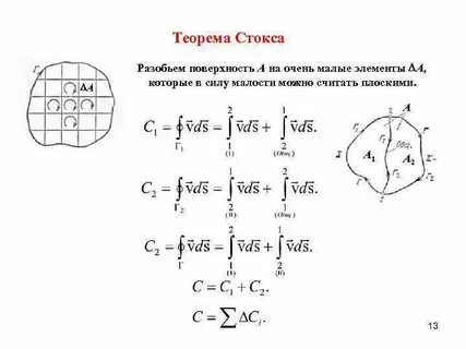 Формула стокса