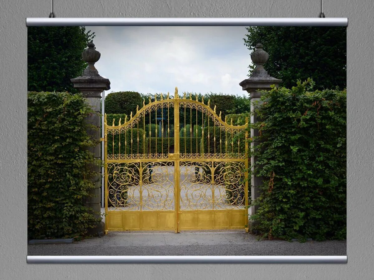 Дверь ворота открытая. Кованые ворота Холланд-парк в Лондоне. Красивые ворота. Калитка в сад. Сказочные ворота.