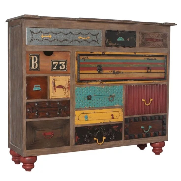 Colored chests