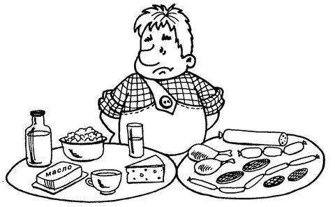 Раскраски питание для детей YouDrop.ru