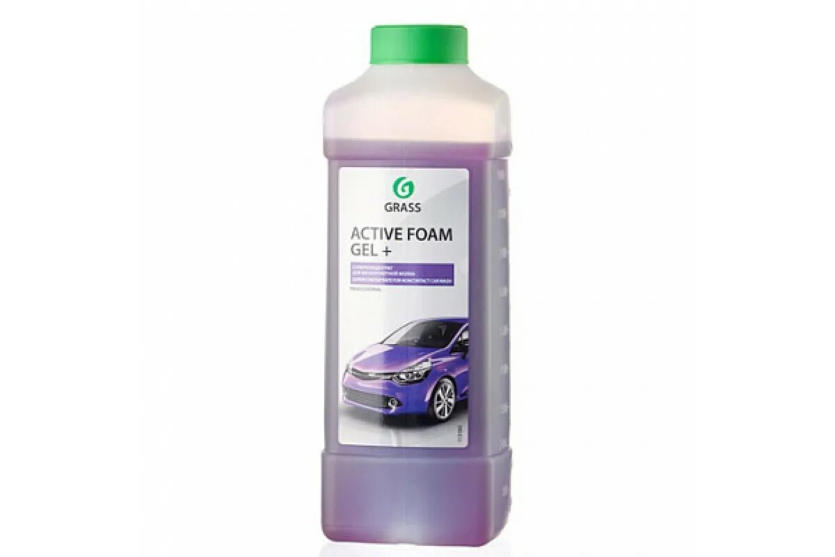 113180_Активная пена! 'Active Foam Gel +' (канистра 1л)\. Активная пена Active Foam Gel+ 113180 1л. Автошампунь "grass" "Active Foam Gel+" для бесконтактной мойки концентрат ( 1 кг). Активная пена grass Active Foam Gel+ 1л.