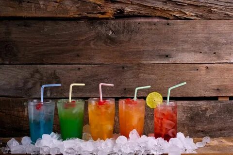 Many drinks