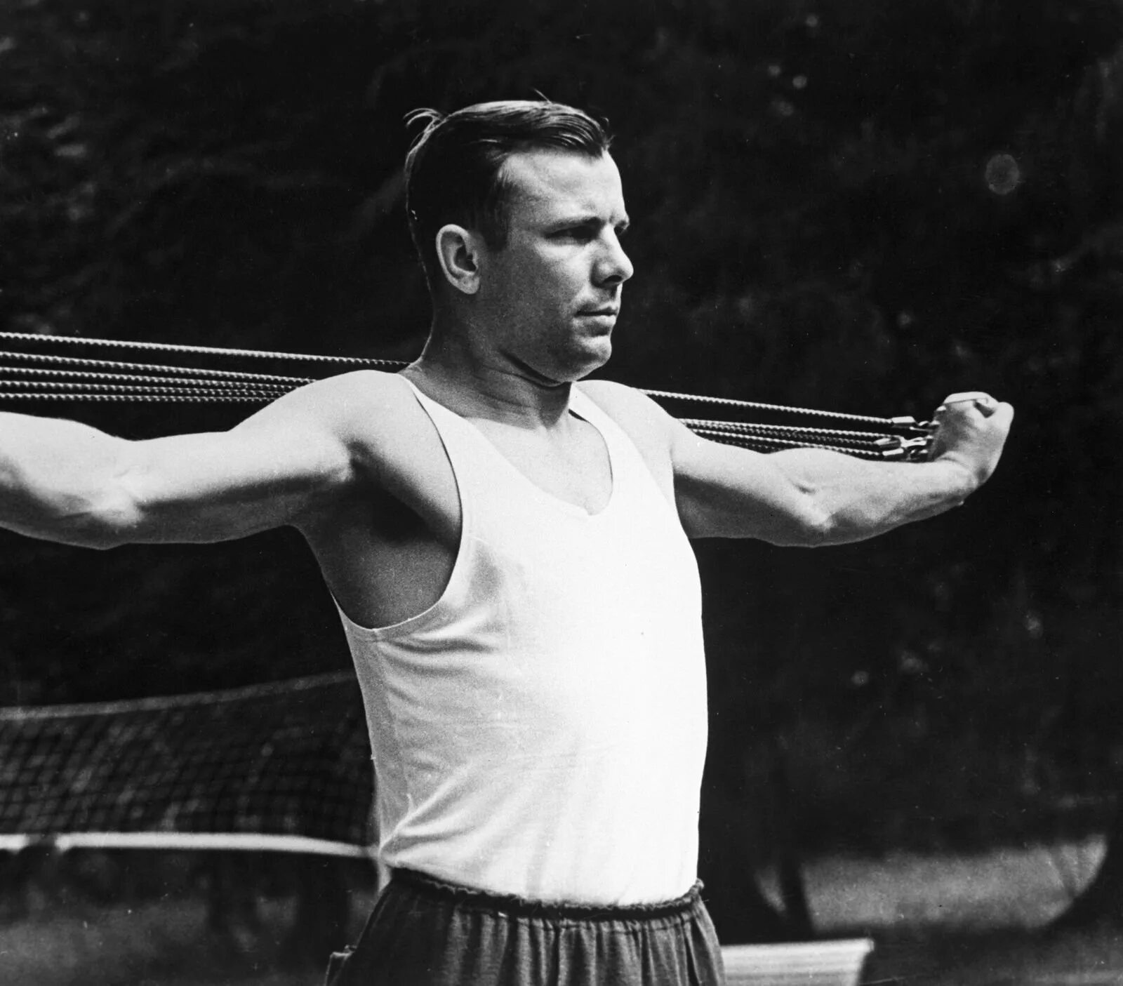 Первые советские спортсмены. Гагарин 1963.