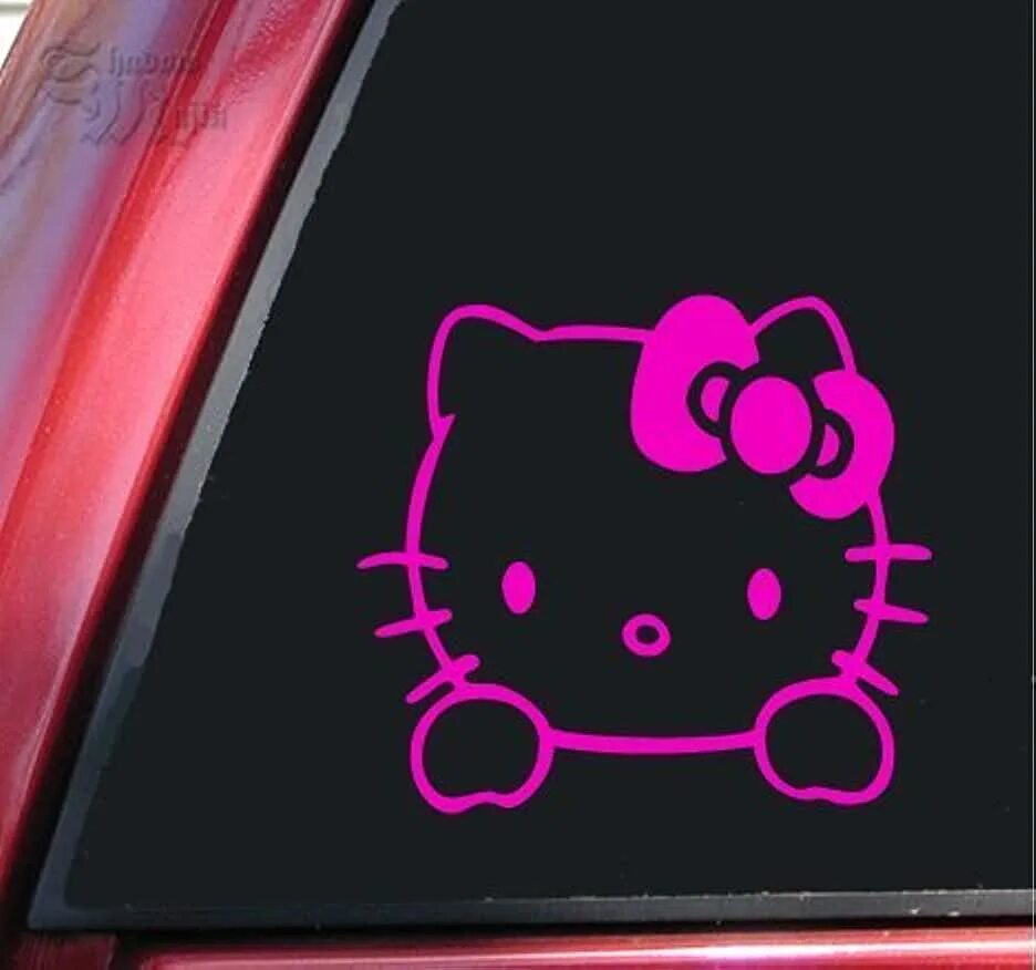 Hello kitty 6. Защитное стекло с хеллоу китти. винил hello kitty. hello kitty vinyl. стиль тюнинга hello kitty.