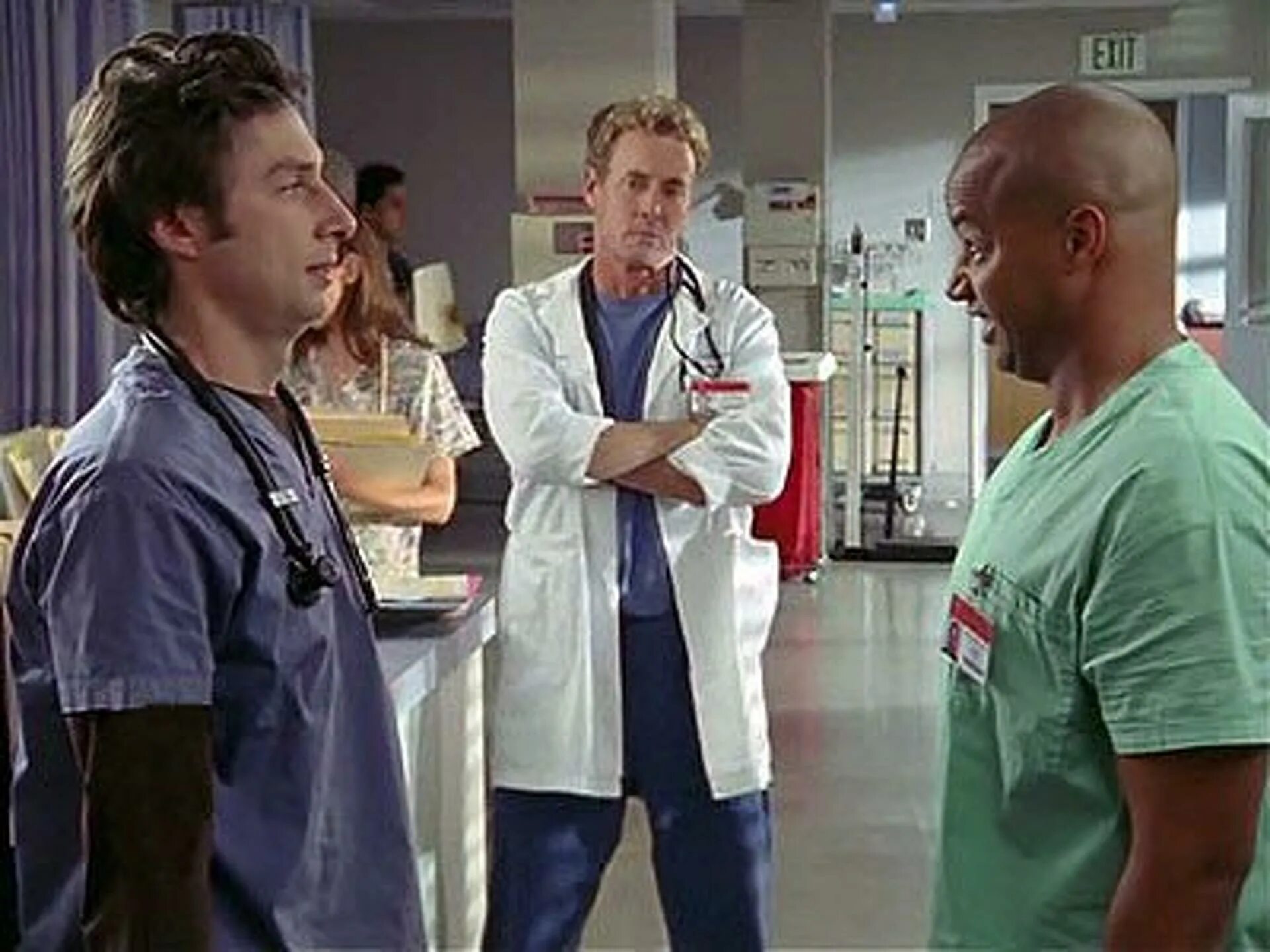 Scrubs 7. Мэтт Уинстон клиника.