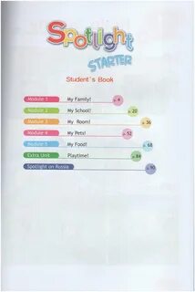 Spotlight starter book