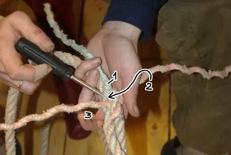 Как заплести веревку
