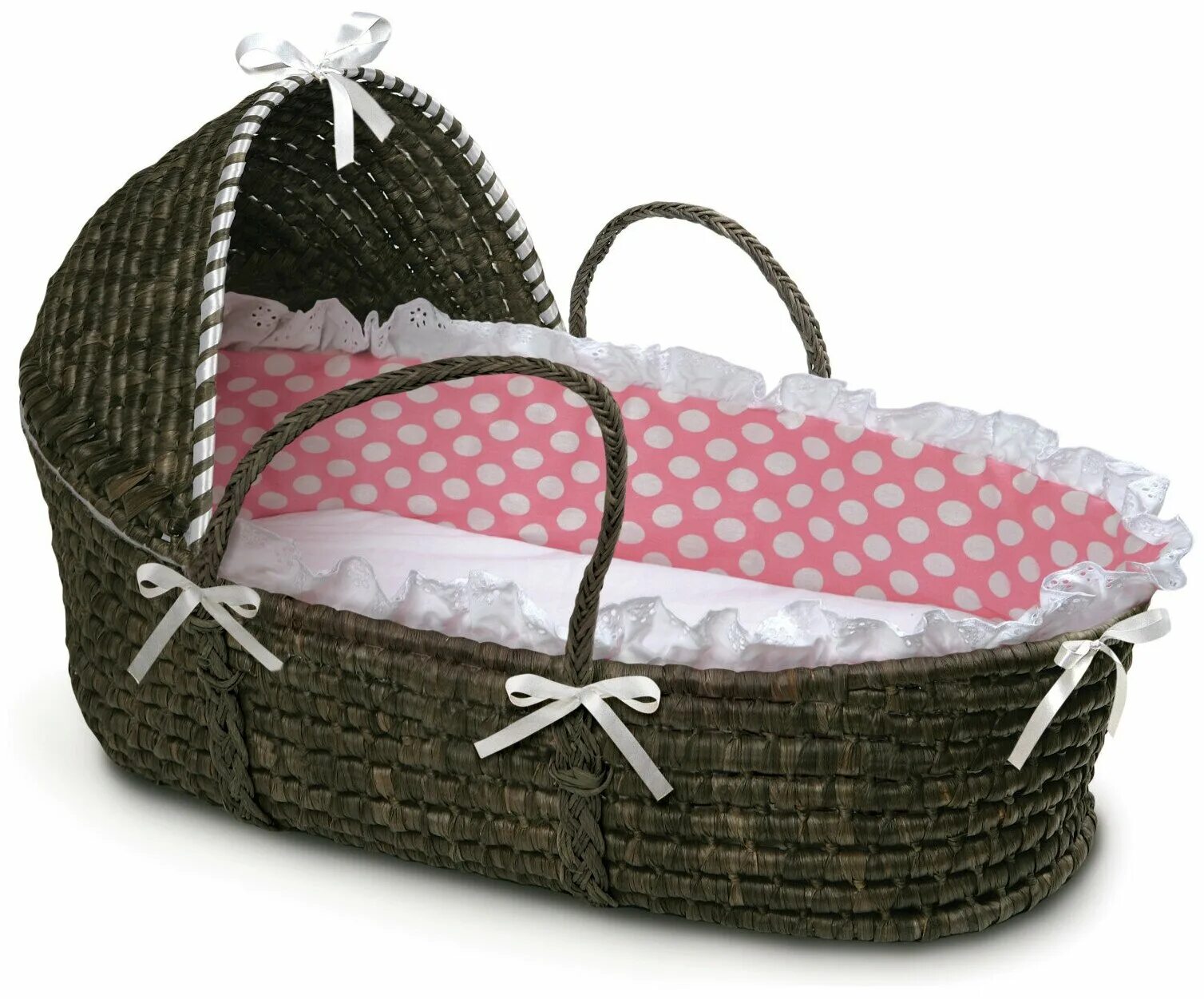 лукошко для новорожденных. люлька корзина для новорожденных. плетеная корзина mothercare. лукошко для новорожденных. колыбель pali moses basket baby baby.