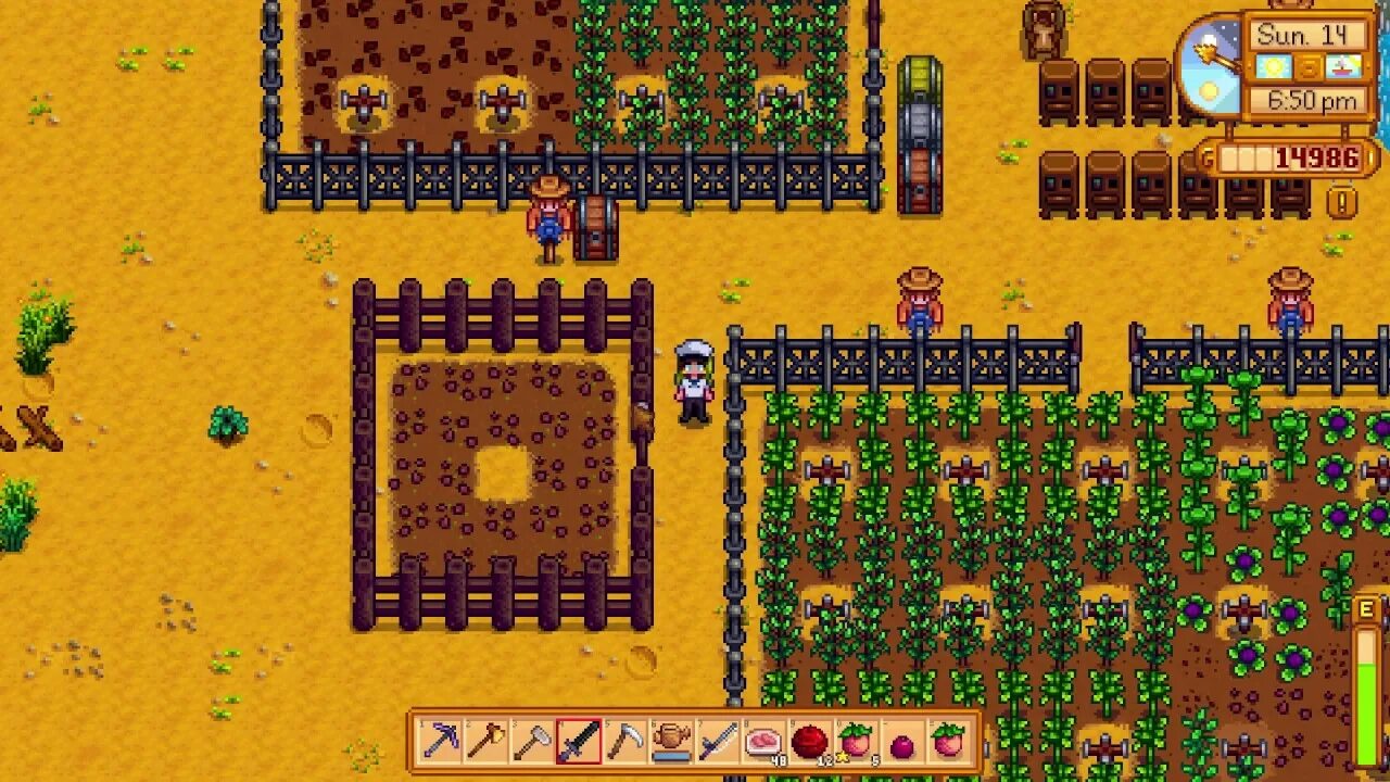 Stardew valley пугало радиус. Stardew valley спринклер радиус. Спринклер stardew valley схемы. Стардью валли иридиевый спринклер. Ферма stardew valley пугало и спринклер.