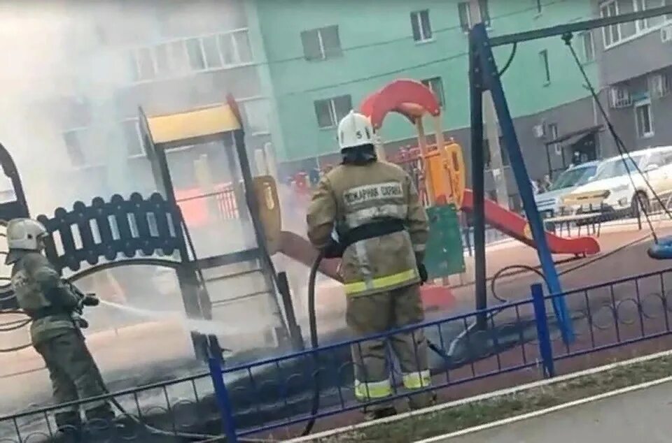 Горит в самаре сейчас кировском районе