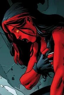 Her eyes are red is she