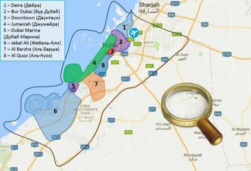 районы дубай отзывы