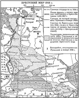 Заключение брестского мирного договора дата
