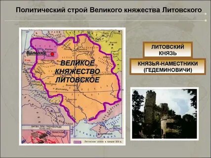 Государственный строй литовского княжества
