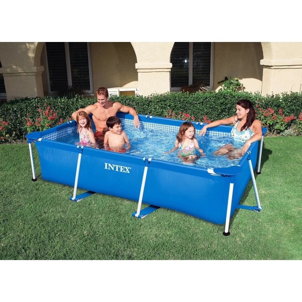 Бассейн rectangular frame. Бассейн intex 28270 rectangular frame, 220x150x60см. бассейн intex rectangular frame 2827358982. бассейн каркасный intex rectangular frame 28272. каркасный бассейн rectangular frame 300х200х75см, 3834л, intex, 28272.