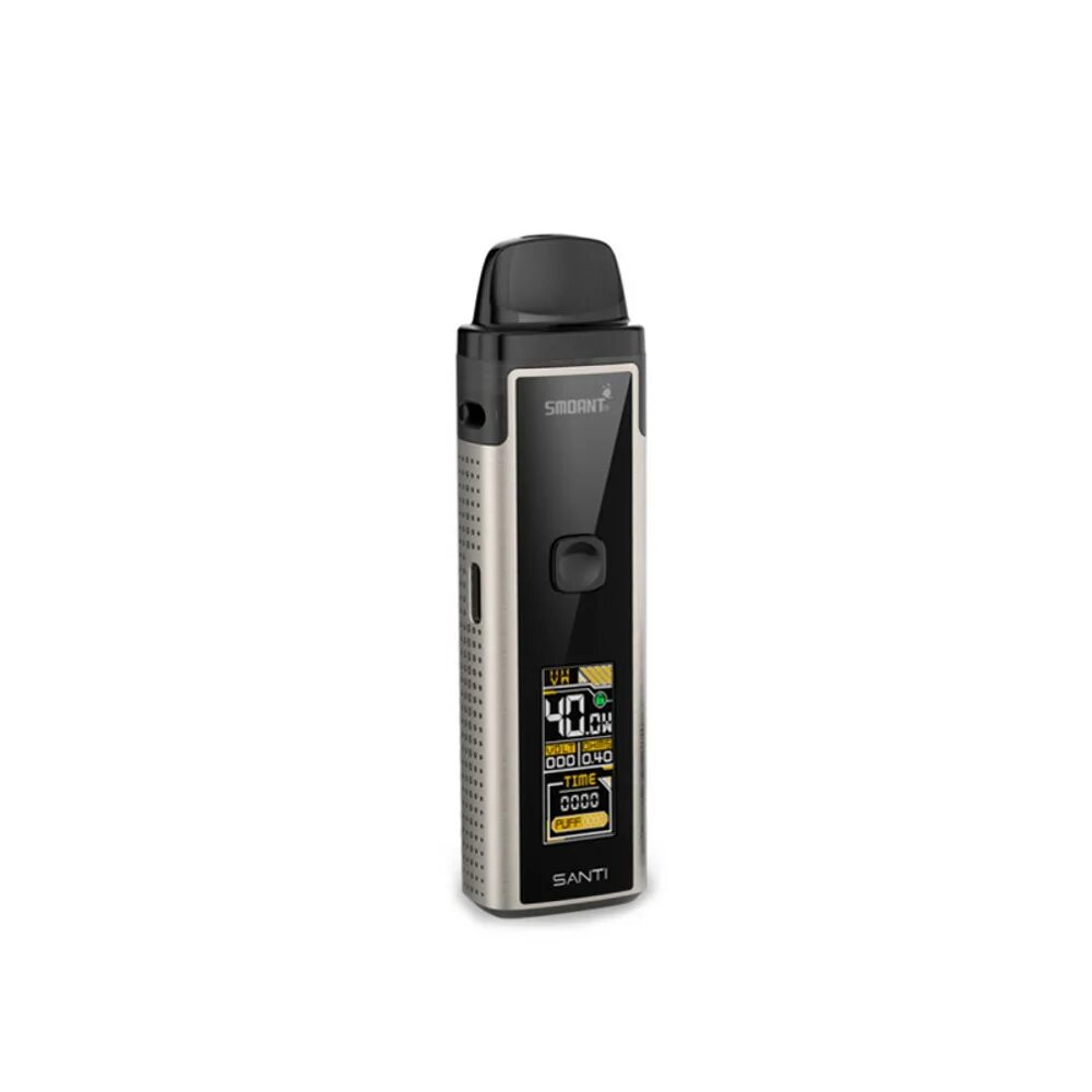 Smoant pod. Santi smoant pod 40w. smoant santi pod kit 1100 mah 40w - gunmetal. smoant santi pod kit 1100mah. smoant santi 1100mah 40w pod kit.