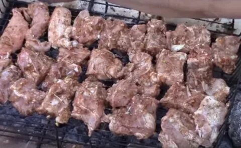 Приготовление вкусного шашлыка из свинины