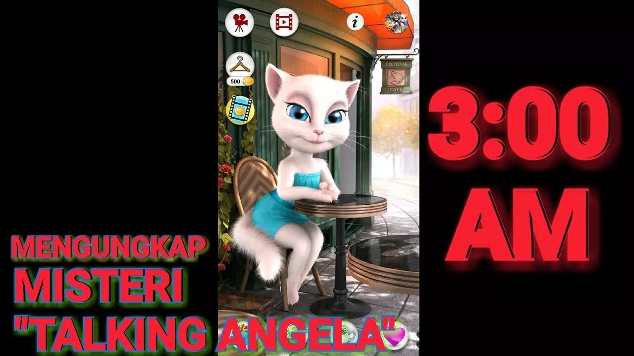 МАНЬЯК В игре Анджела. Talking Angela МАНЬЯК. Анджела в 3:00. Кошка Анджела МАНЬЯК. Игра страшную анжелу