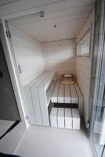 Маленькая сауна в ванной