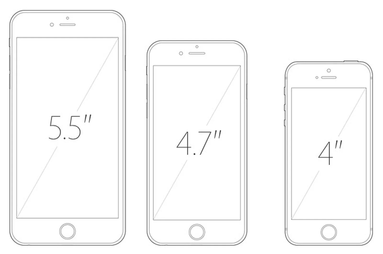 Айфон 6 дюймов. Айфон 6s диагональ экрана. Айфон 6s диагональ дисплея. Габариты айфон 6 плюс. Айфон 5 se размер экрана.