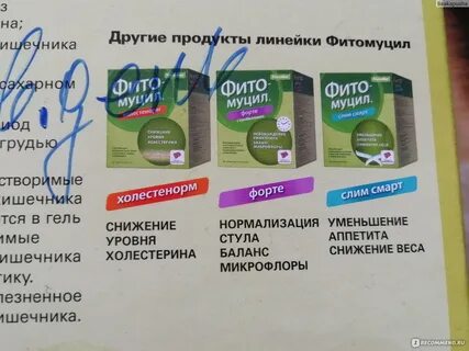 Фитомуцил как принимать отзывы