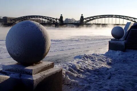 Санкт петербург зимний день