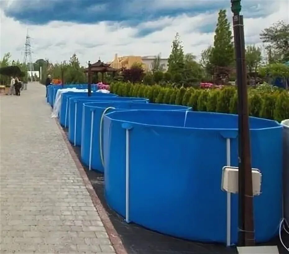 Бассейн для узв. Бассейн из куба.