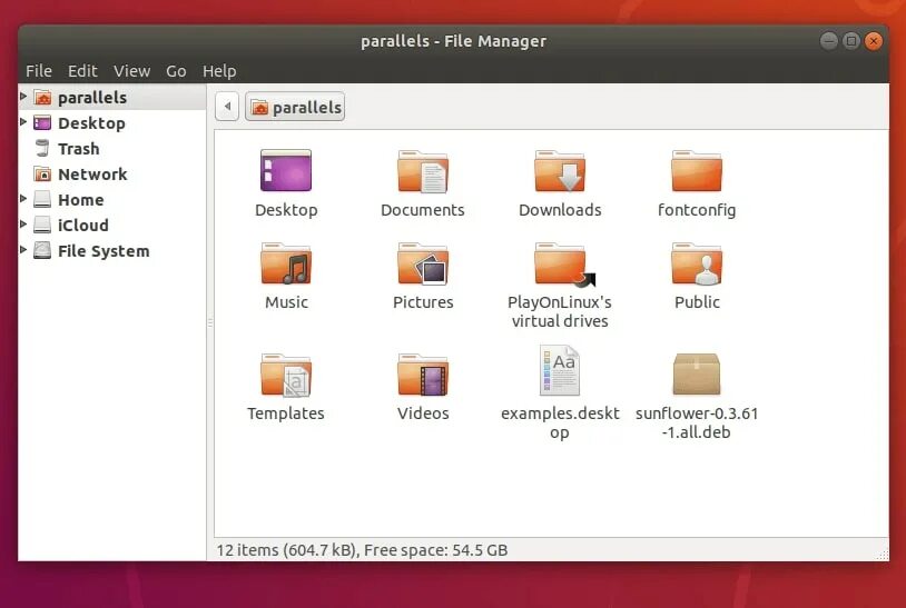 Как открыть файл в линукс. Файловый менеджер линукс. файловый менеджер ubuntu 20.04. окно файлового менеджера в линукс. окно файлового менеджера ubuntu.