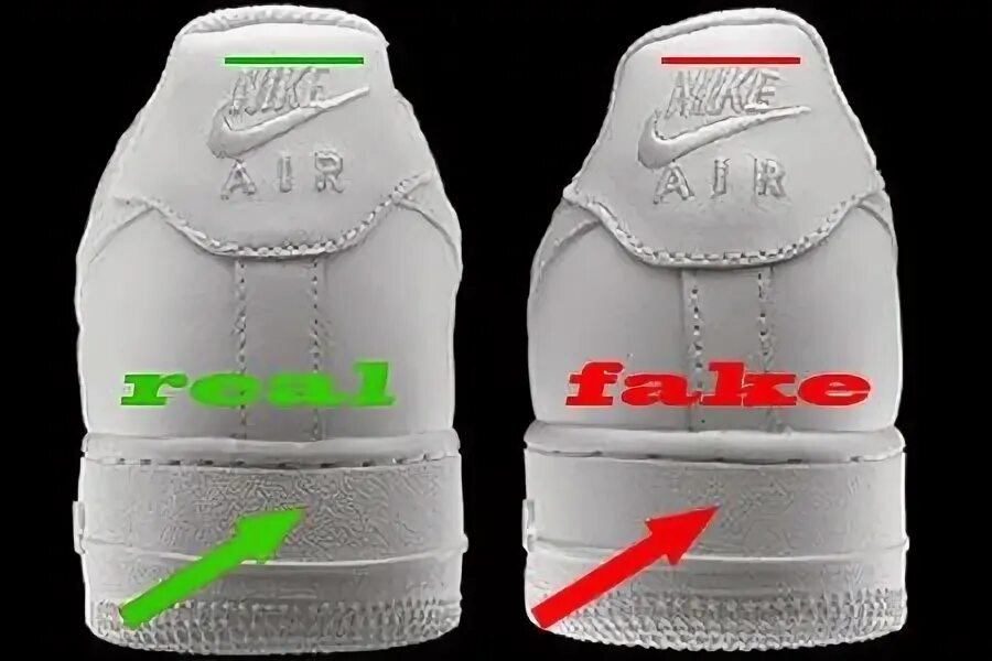 Как отличить nike air. Бирка найк АИР Форс 1. Nike Air Force 1 паль и оригинал. Найки АИР форсы 1 оригинал и паль.