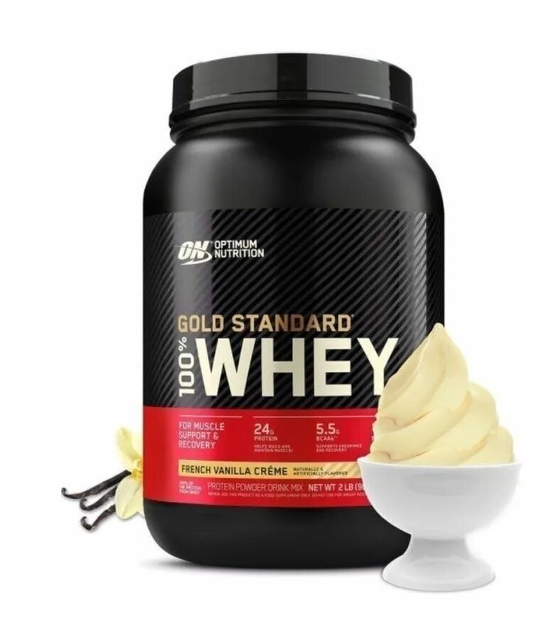 Optimum Nutrition Gold Standard 100%. Optimum Nutrition 100 Whey Gold Standard. Протеин Optimum Nutrition 100% Whey Gold Standard, 909 гр., ванильное мороженое. Протеин сывороточный Optimum Nutrition 100 % Whey Protein Gold Standard 909 г.