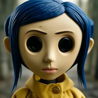 Автор Максим Труфанов, картинка в Шедевруме по запросу "Коралина пугов...