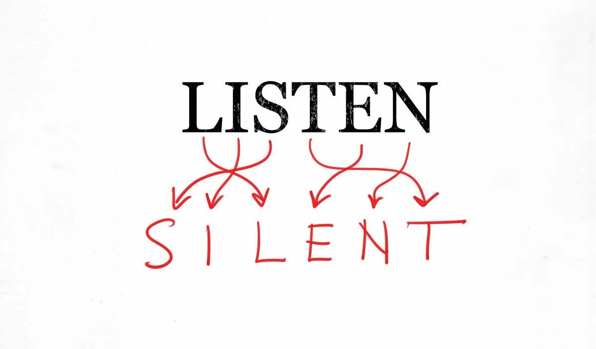 Were listened. Listen Silent Spell. Lyn Yeowart Silent listener.