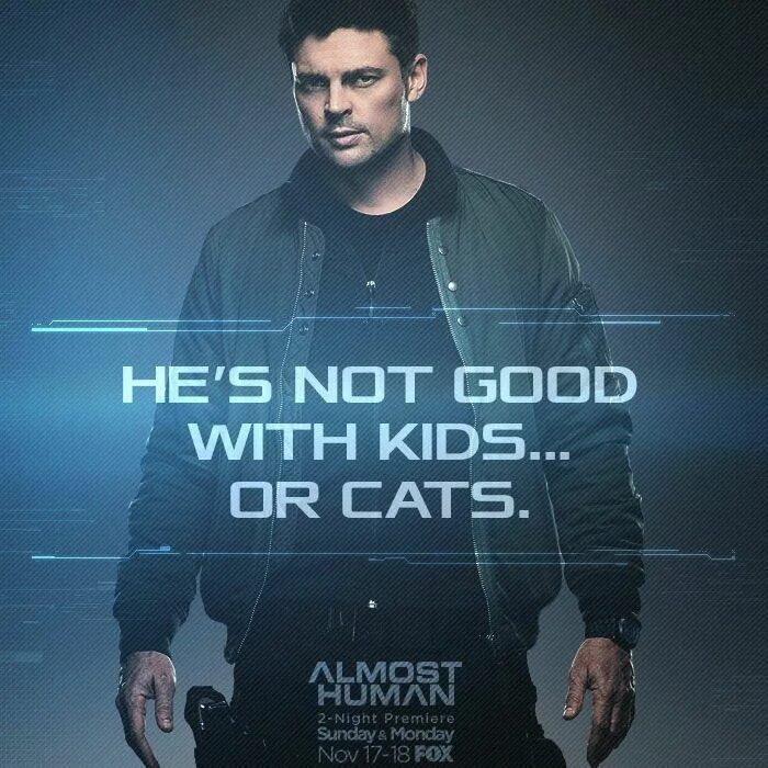 Почти человек (almost Human) Постер.