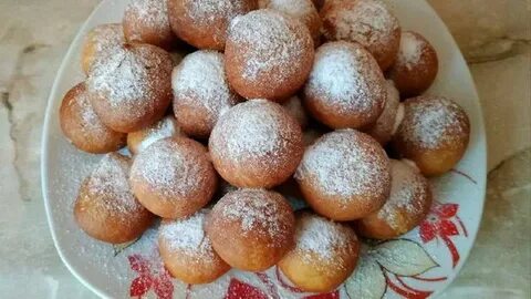 Пышные шарики жареные в масле