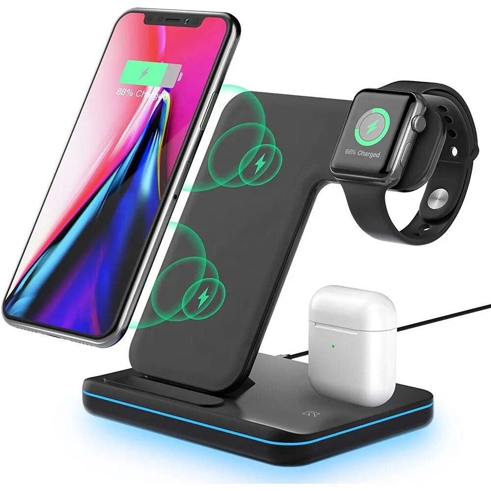 Wireless Charger беспроводная зарядка 3in1. Wireless Charger беспроводная зарядка 3in1 15w fast. Зарядка Аппле 3 в 1 Wireless Charger. Беспроводная зарядка 3 в 1 для Apple.